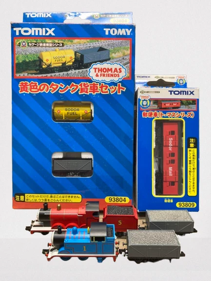 Tomix Thomas James Tank Wagon Set Postal Car Etc Ngauge Model Train Goods.