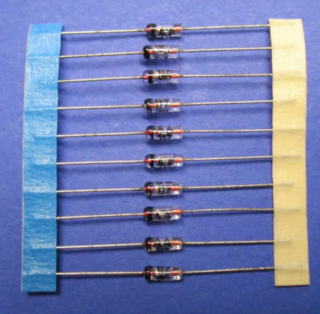 10 x AA117 germanium diodes 115V/50mA TELEFUNKEN +++NEW AVAILABLE +++
