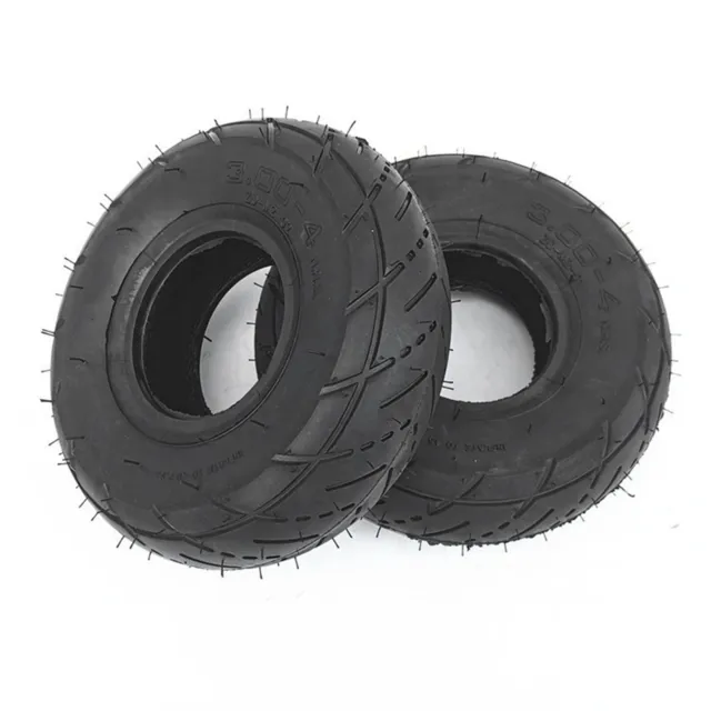 Durable 3 004 10x3 Tyre and Inner Tube Kit Ideal for Elderly Mobility Scooters