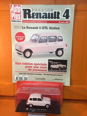 LA RENAULT 4  N°12 LA RENAULT 4 GTL REMOULEUR 