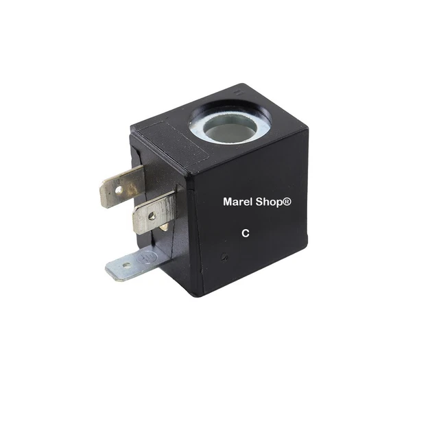 Bobina Elettrovalvola Ferro Bobina Elettrovalvola CEME Grimaldi Per Ferro Da Stiro - 7W 220V Foro 13.5x10mm - Ricambio Originale Bobina CEME Per Ferro Da Stiro 7W 220V - Foto 2