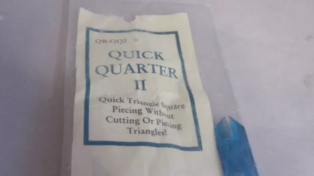 Vintage Quilting  12" Speed Grid Measure Triangles Square Piecing Quilter's Rule