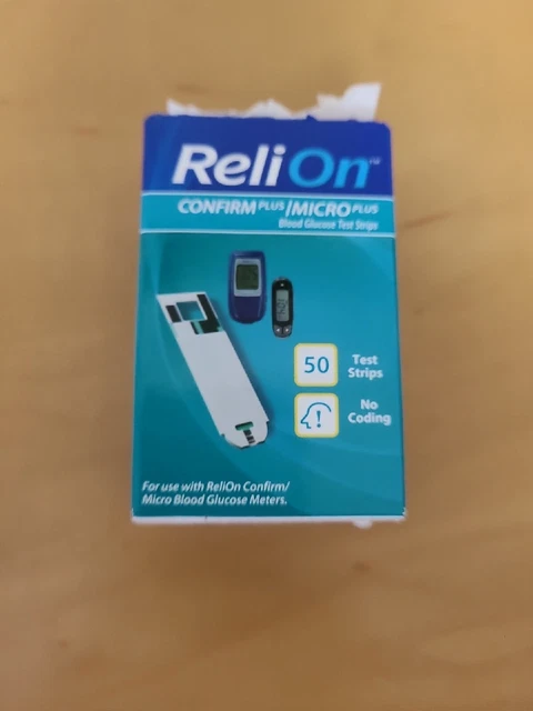 Tiras reactivas Relion Confirm Micro 50 CONTEOS FEB/2023 ¡ENVÍO GRATUITO!¡!