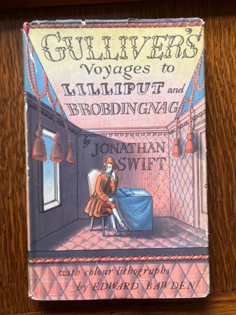 1948 GULLIVER'S TRAVELS By Jonathan Swift FOLIO SOCIETY 1st ed EDWARD BAWDEN