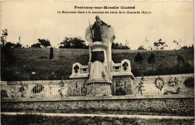 CPA FONTENOY-sur-MOSELLE - La Monument elevate a la memoire des heroes (386226)