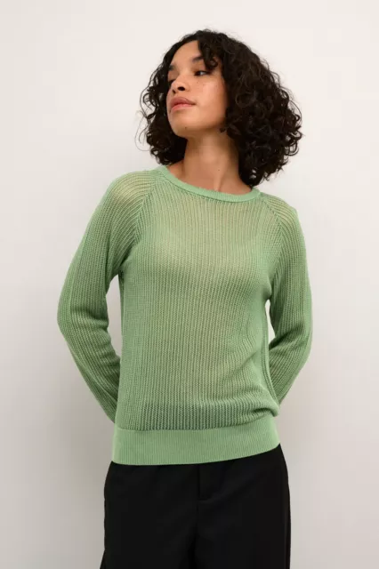 LOUNGE NINE 10200237 Pullover / Basil / UVP 90€ / SPRING 2024 / 36-S (M)