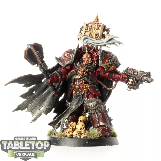 Chaos Space Marines - Abaddon lo spoiler - dipinto