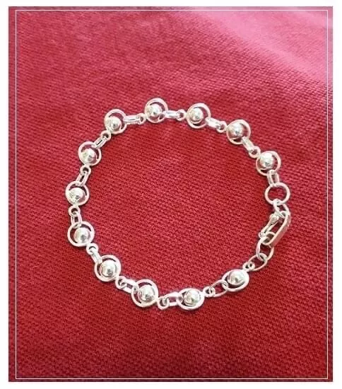 Jewelry Silver 950 Bracelet Peruvian Handcrafted for Women