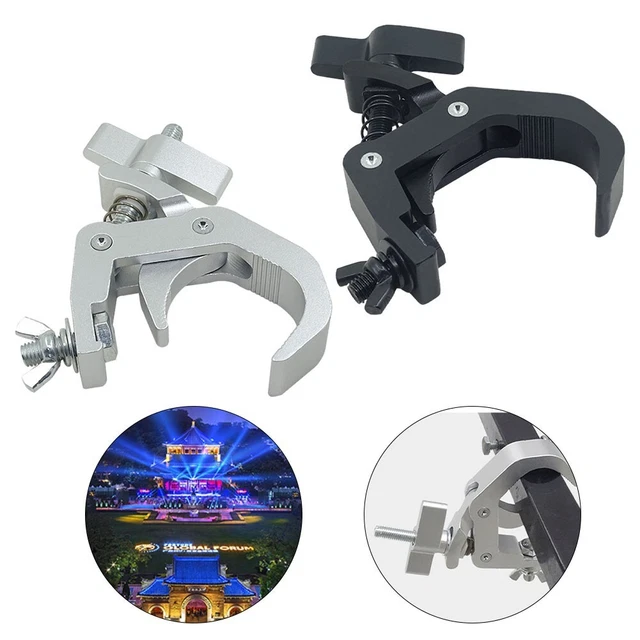 Pince monture lumineuse de scène pour Disco Truss poignée sécurisée et perfo