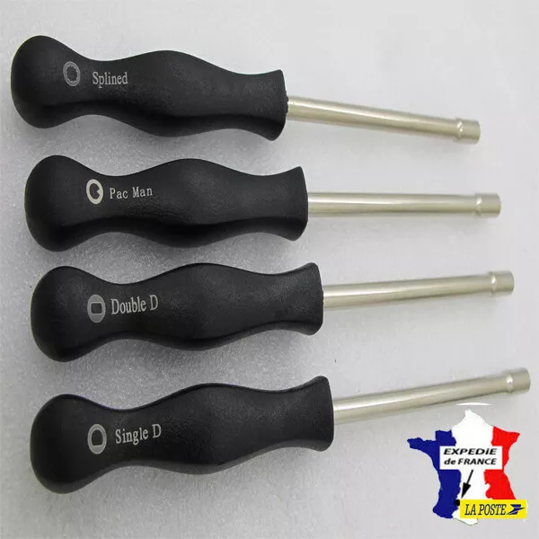 Tournevis Outil Réglage de Carburateur Débroussailleuse Tronçonneuse 4 pieces