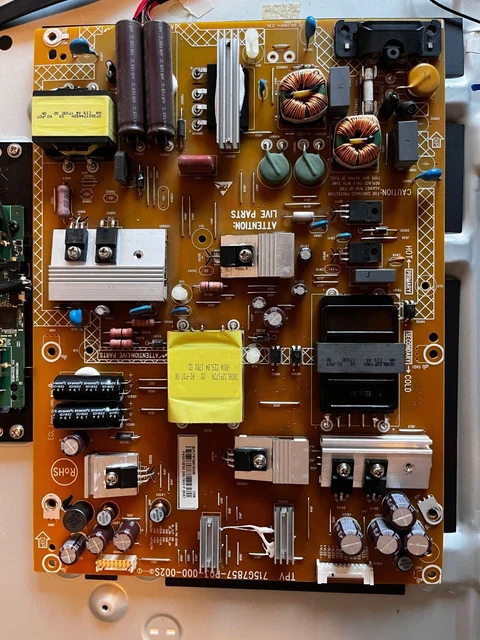 Carte D'alimentation Philips TV 65PUS7855/12 - Ref 715GA18-P01-006-003S (Neuve, Ouverte)