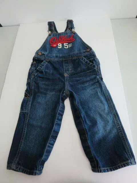 OshKosh BGosh Overalls Kids Toddlers Size 24 Months Pockets Buttons