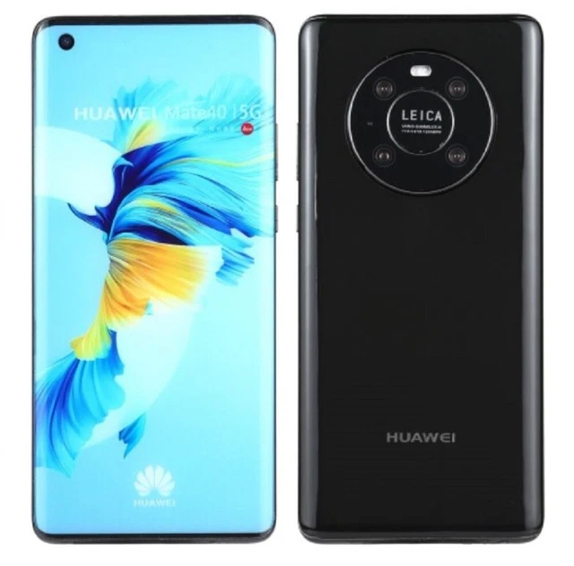 Dummy Display 1:1 Non Working Fake  Model Huawei Mate 40 Black smartphone
