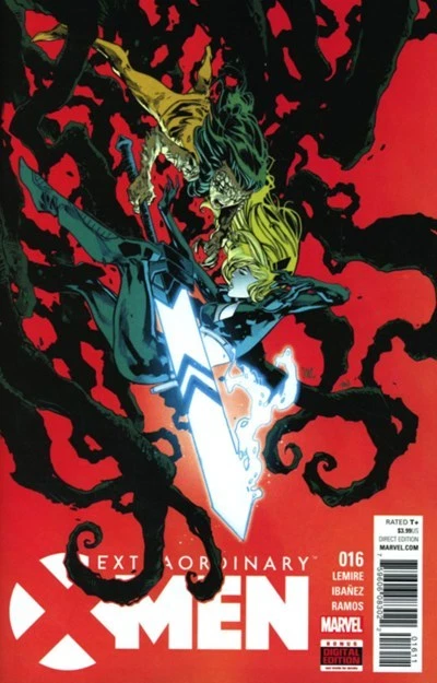 Extraordinary X-Men #16 (2016) Lemire, Ibanez, Apocalypse, Marvel, Nm