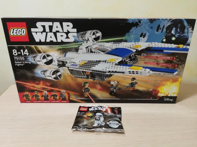 Lego star wars 75155 Rebel U-Wing Fighter + omaggio 30602