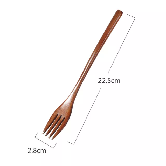 Forchetta cucchiaio in legno bambù cucina utensili da cucina cucchiaio cucchiaio stoviglie