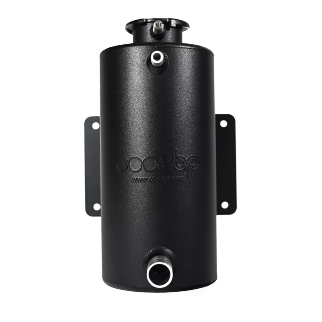 OBP Motorsport Dark Matter (Matt Black) Vertical 2L Water Header Tank