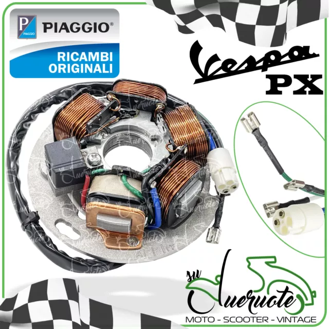 Statore Originale Piaggio Vespa Px 125 150 200 (81-97)Senza Avviamento Elettrico