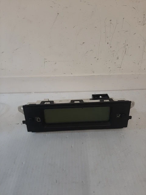 citroen xzara 2005 digital display clock 9637411777