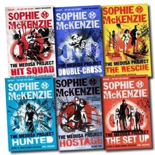 The Medusa Project Collection Sophie McKenzie 6 Books Set Rescue,Hostage,Set Up