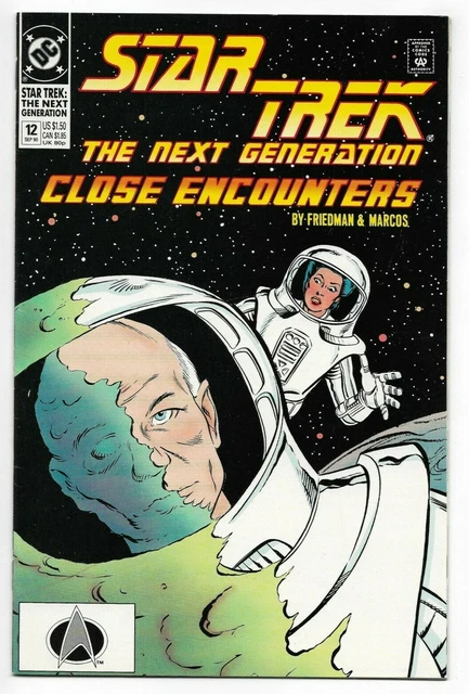 Star Trek The Next Generation #12 DC Comics 1990 VF+