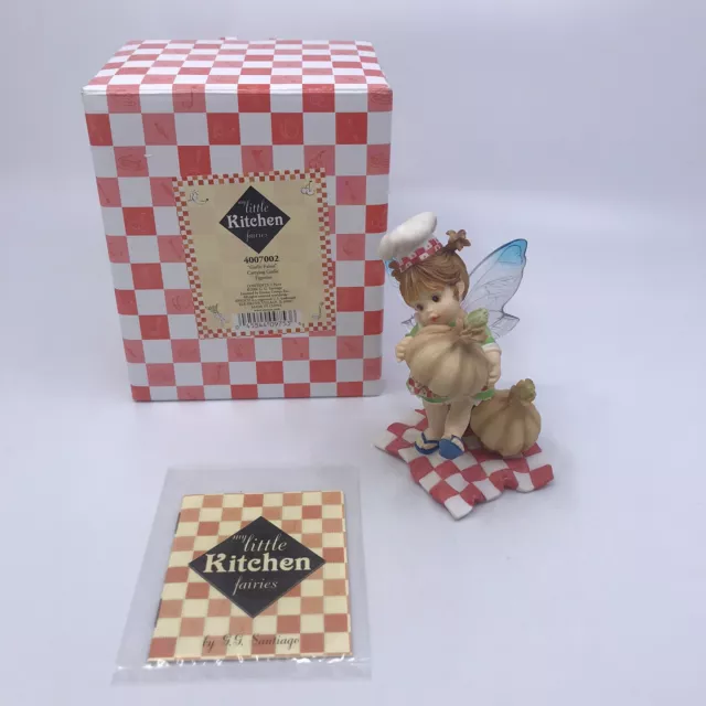 My Little Kitchen Fairies “Garlic Fairie” By Enesco 2006