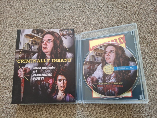 CRIMINALLY INSANE & Satan's Black Wedding Reg Abc Blu-Ray Vinegar ...