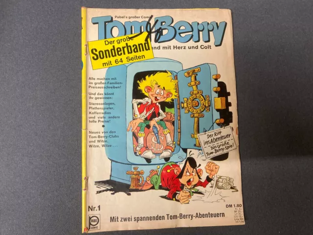 Bastei: TOM BERRY SONDERBAND Comic Heft 1 (60er Jahre)   [7384]