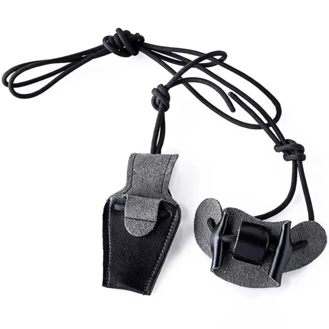 Archery Bowstring Installation Made Easy with Leather Bow Stringer Rope