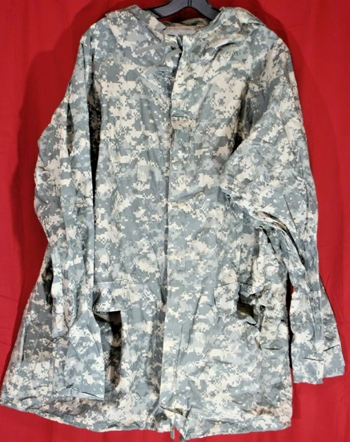 Military Army Parka Improved Rainsuit Jacket ECWCS ACU DIGI  Medium G42