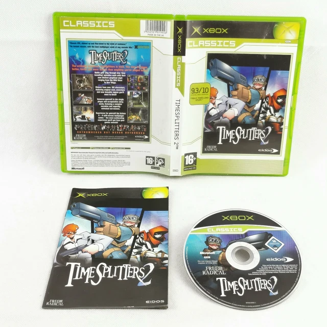 TIME SPLITTERS 2 Classics Xbox Original Complete PAL £5.99 - PicClick UK