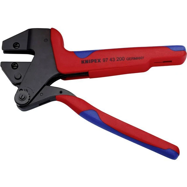 Knipex Pinza crimpatrice senza matrice di crimpaggio Un unico 97 43 200 A