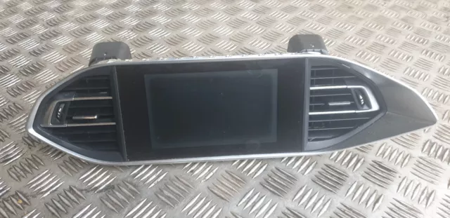 Peugeot 308 Mk2 13-21 Sat Nav Info Display Screen Monitor 9811486280