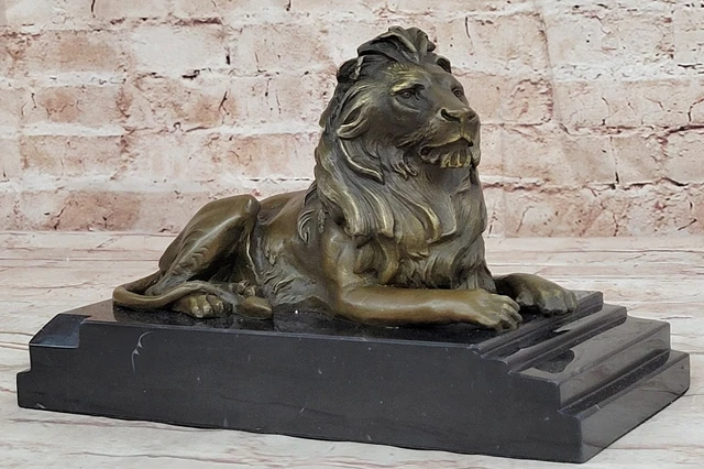 Figurine Lion/lionne Grand Modèle 42 Cm - Statuette De Tigre - Neuf Dans Son Emballage