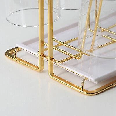 Drying Rack Glass Bottle Cup Holder for Kitchen - Space-saving Organizer 2