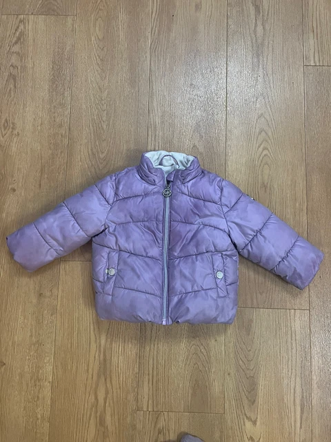 Michael Kors Kids Girls Age 18 Months Purple Winter Jacket