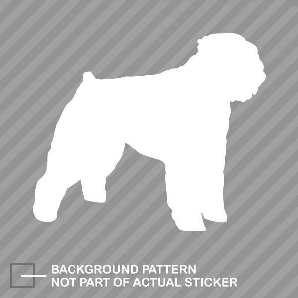 Bouvier des Flandres Sticker Die Cut Decal dog canine