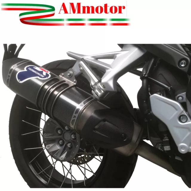 Auspuff Motorrad Termignoni Honda Crosstourer 2015 Endtopf Relevance Inox Poppy