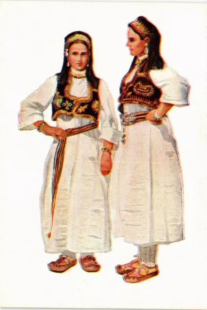 CPA AK Costume National Croate Bosnie CROATIA (597850)