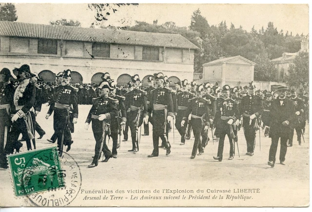 Toulon Catastrophe de la Liberte France à Toulon