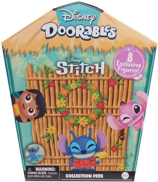 Disney Lilo and Stitch- Stitch Doorables puffables Hero Stitch RARE!