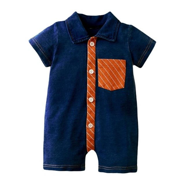 Newborn Infant Baby Kids Boy Girl Cotton Romper Jumpsuit Bodysuit Clothes Outfit