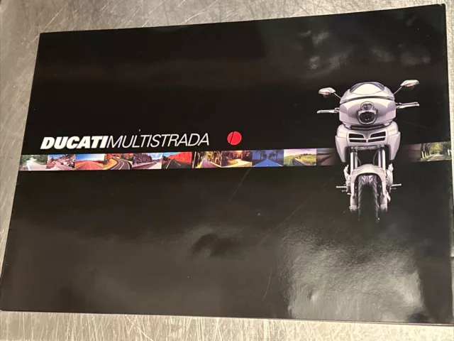 Ducati Multistrada 1000 DS Motorcycle Motor Bike Original Sales Brochure