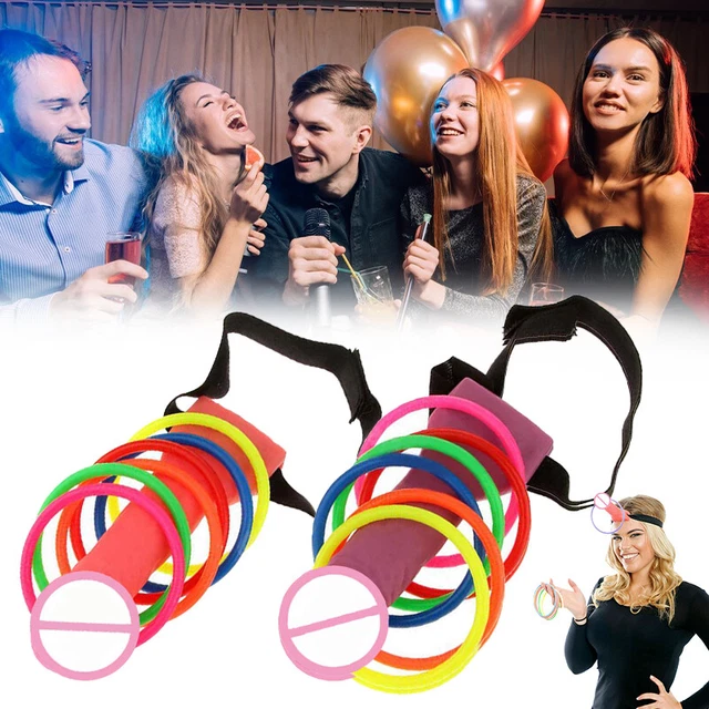 Dick Heads Ring Toss Game - Hilarious Hen Night Party Game For Bride To Be