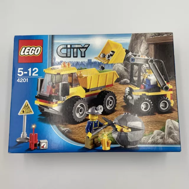 LEGO Town City Baulader und Kipper 4201 Neu versiegelte Box