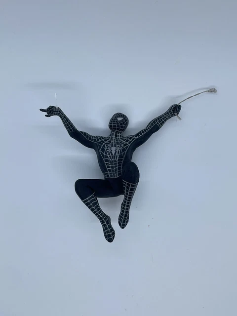 Hallmark 2007 Spider-Man 3 Marvel Black SpiderMan Christmas Keepsake Ornament