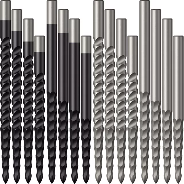 MISSION LUNAR Spare/Replacement Steel Tip Dart Points, ALL TYPES, Black / Silver