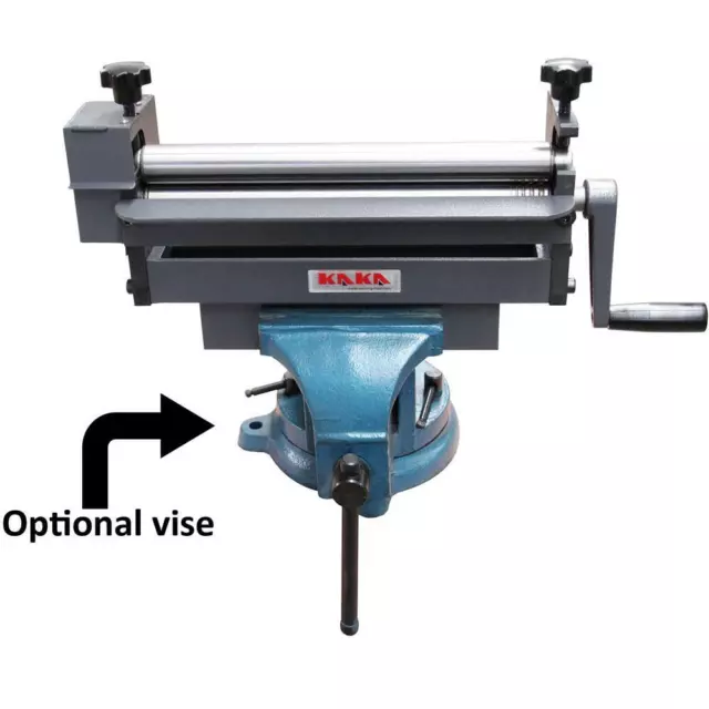 Kaka Industrial SJ300 Slip Roll Machine, 12 Inch Forming Width 20 Gauge Capacity