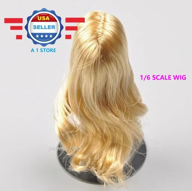 Perruques blondes longues et bouclées pour femmes, cheveux synthétiques