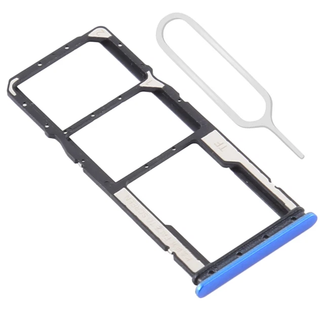Tiroir Carte SIM Pour Xiaomi Redmi 10 / 10 2022 - Double SIM - Argent - Remplacement Original - 14